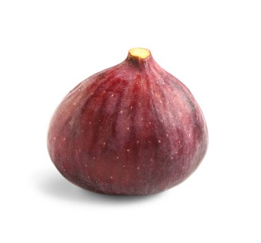 Beyaz arka plan üzerinde izole olgun taze incir