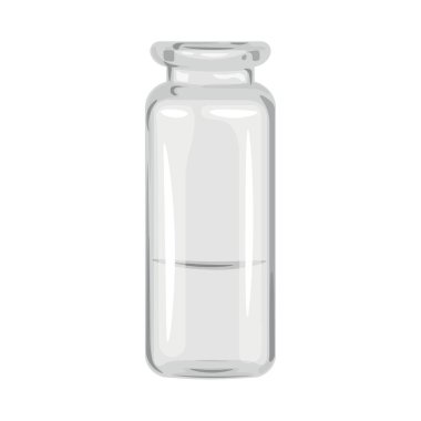 Ampul beyaz zemin üzerine tıp