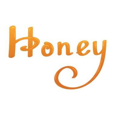 Beyaz arka plan üzerinde kelime tatlım