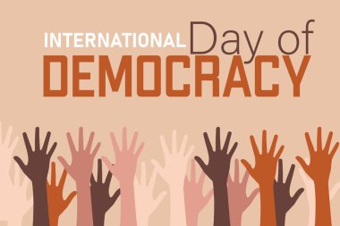 Uluslararası Demokrasi Günü Sancakları