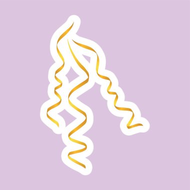 Leylak arkaplanındaki altın flamalar