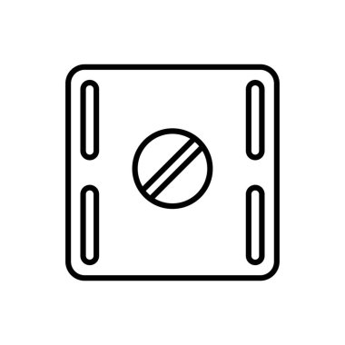 Beyaz arka plan üzerinde doğum kontrol hapı