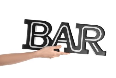 Kadın el ele tutuşma işareti beyaz arkaplan