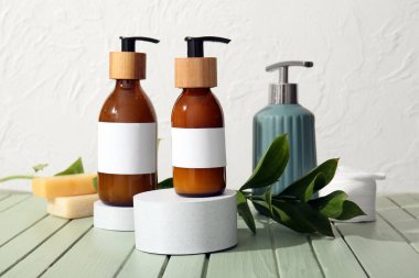 Masada şampuan şişeleri