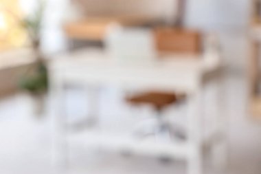 İş yeri ve modern ofis görüşü bulanık