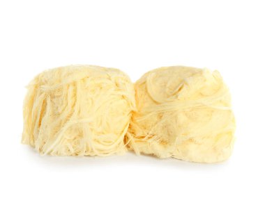 Beyaz arka planda lezzetli Türk Pismaniyesi