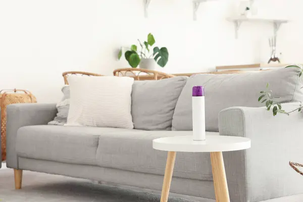 Air freshener on table in living room