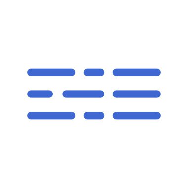 Beyaz arkaplanda hava tahmini uygulaması için sis simgesi