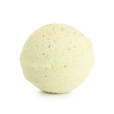 Beyaz arka plan banyo bomba