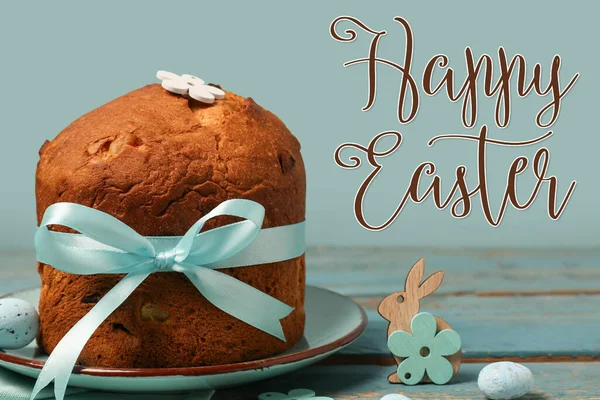 Geleneksel pastayla Mutlu Paskalyalar bayrağı