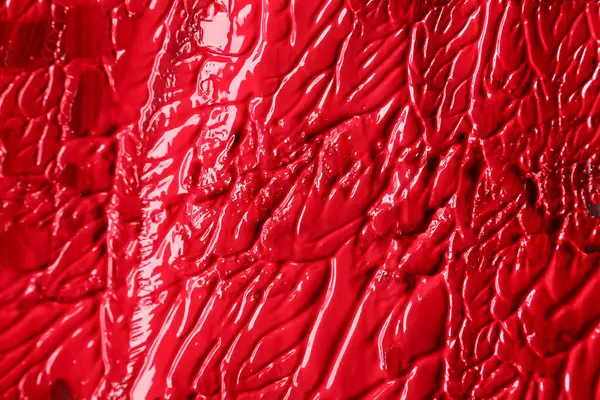 Arkaplan olarak kırmızıya boyanmış yüzey yakın görünümü