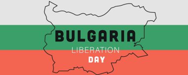 Bulgaristan 'ın Kurtuluş Günü için bayrak