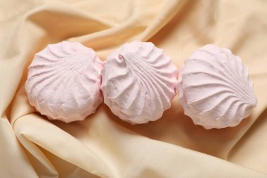 Kumaş arka planda tatlı zephyr