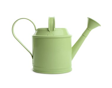 Beyaz arkaplanda yeşil sulama kutusu