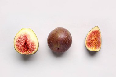 Leylak arkaplanda taze incir