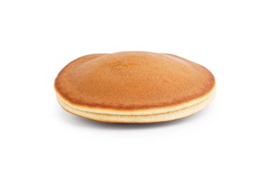 Beyaz zemin üzerine lezzetli gözleme