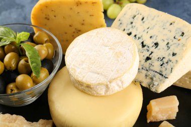 Peynir tablo, closeup farklı türleri