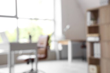 İş yeri ve modern ofis görüşü bulanık