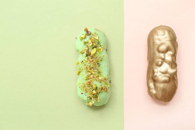 Renkli arka planda nefis jöleli eklerName