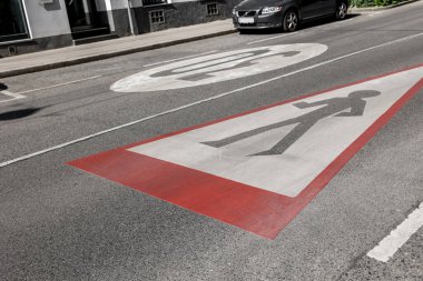 Şehirdeki trafik işaretleri