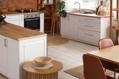 İskandinav tarzı modern mutfak iç