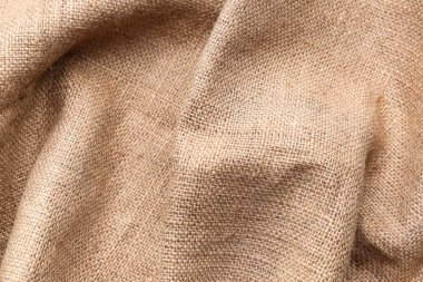 Arkaplan olarak çuval bezi dokusu