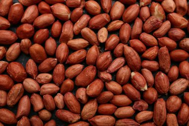 Arka plan olarak taze fıstık dokusu, yakın plan.