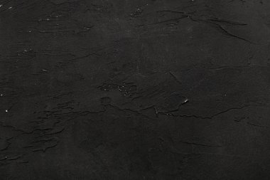 Arkaplan olarak siyah grunge dokusu yakın görünüm