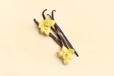 Renkli çiçekli Aromatik vanilya çubukları