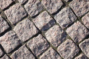 Arkaplan olarak gri asfalt yolun dokusu