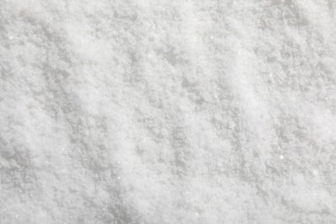 Arkaplan olarak beyaz deniz tuzu dokusu