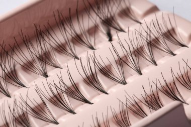 Takma kirpik seti, yakın çekim