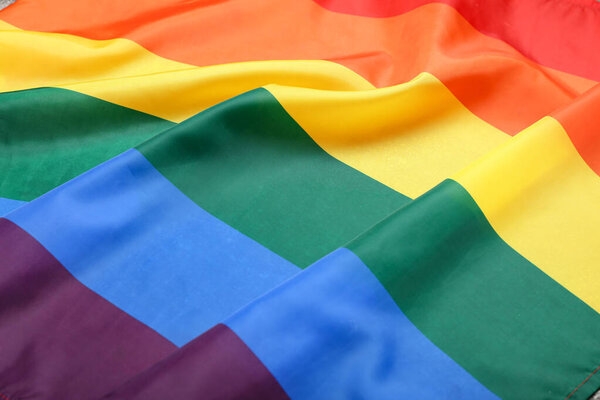 Текстура флага ЛГБТ в качестве фона