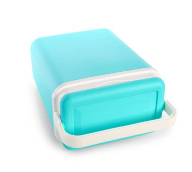 Beyaz arka planda modern plaj soğutucusu