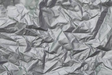 Arkaplan olarak buruşmuş polietilen dokusu