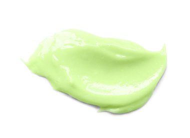 Beyaz arka planda duş jeli kokusu