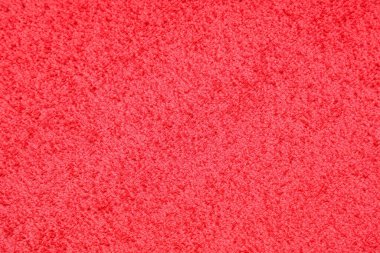 Arka plan olarak mercan banyo havlusunun dokusu, yakın plan