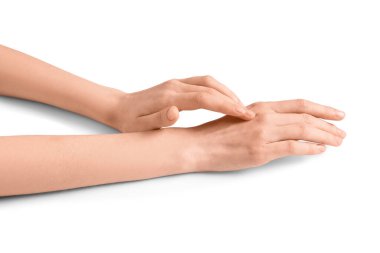 beyaz zemin üzerinde güzel eller