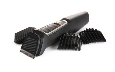 Modern budayıcı ve eklentileri beyaz arkaplanda izole edilmiş