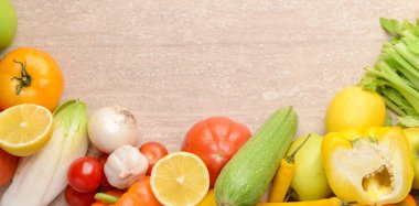 Tablo taze sebze çeşitleri