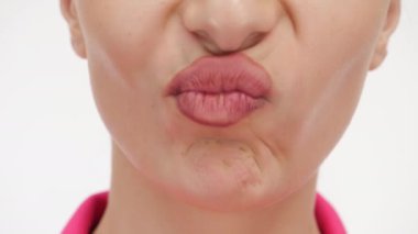 Güzel kız yüzü - yakın çekim