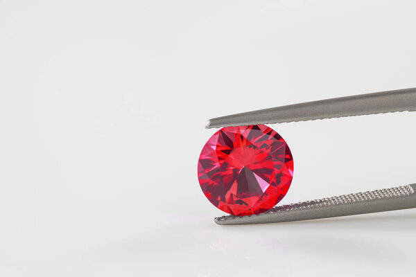 Red Ruby Precious Gemstone
