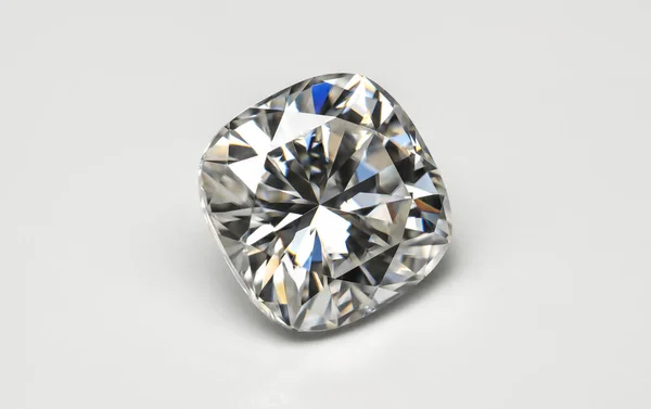 Diamant Auf Weißem Hintergrund — Stockfoto