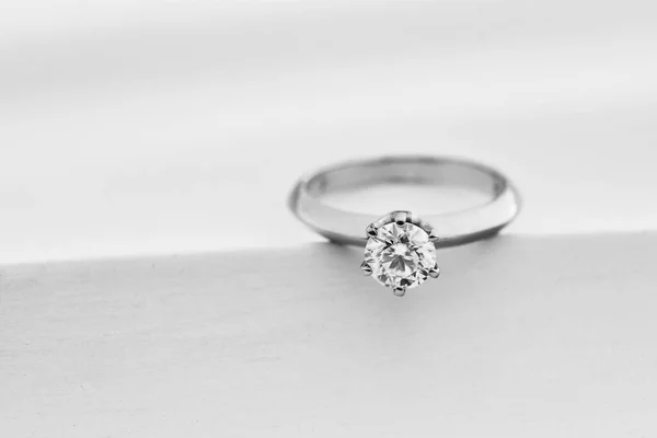 Engagement Diamond Ring Close up