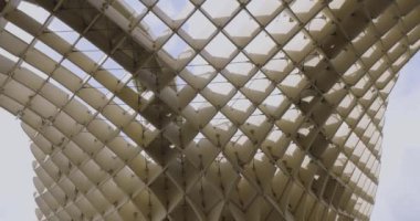 Seville Las Setas Panorama 'da mantar mimarisi