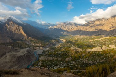 Hunza Vadisinin sonbahar sezonu