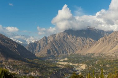 Hunza Vadisinin sonbahar sezonu