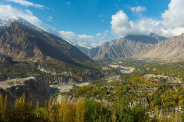 Hunza Vadisinin sonbahar sezonu