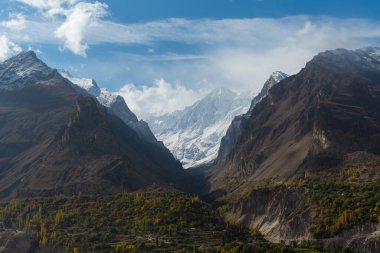 Hunza Vadisinin sonbahar sezonu