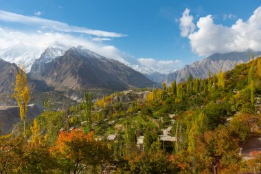 Hunza Vadisinin sonbahar sezonu